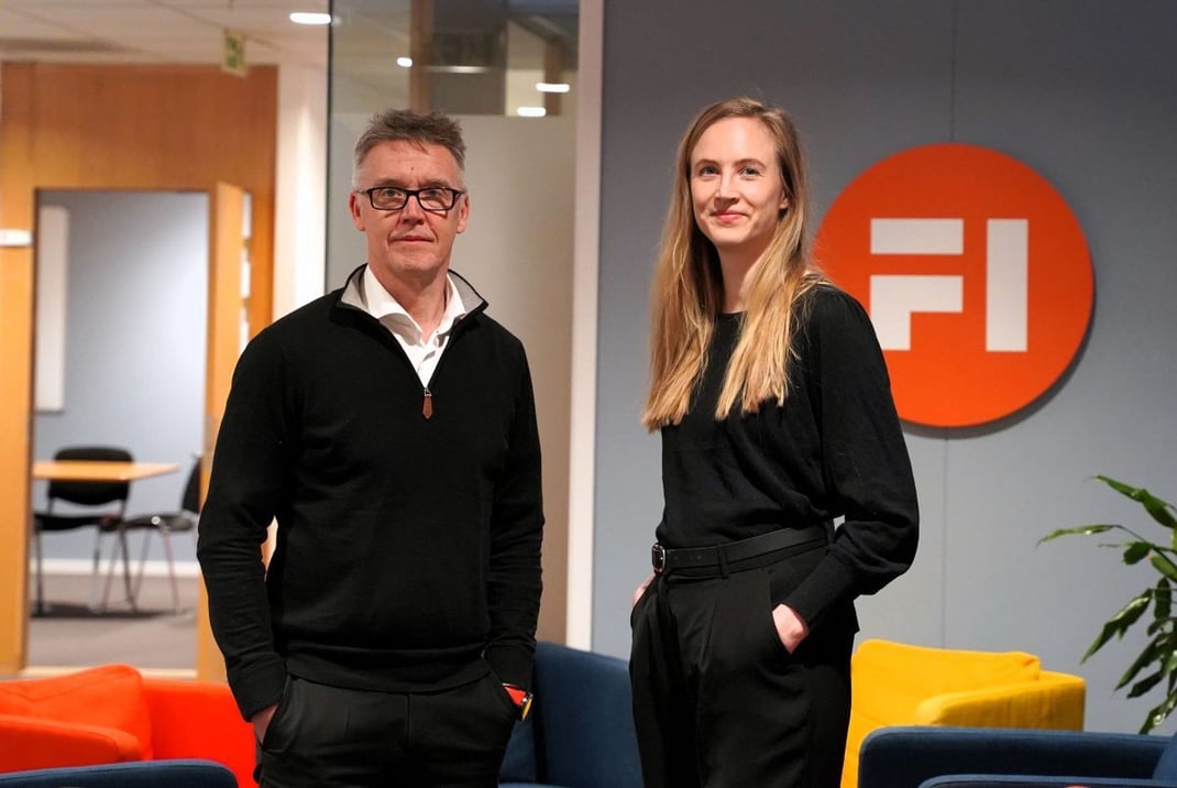 Bjørn Damhaug og Mariell Ulla Toven